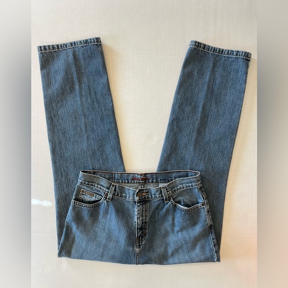 Eddie Bauer Premium Denim Jeans Size Petite 12 - Picture 2 of 8